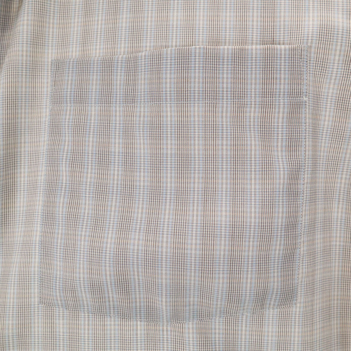 AURALEE オーラリー 日本製 チェック柄 長袖 シャツ 3 グレー メンズ