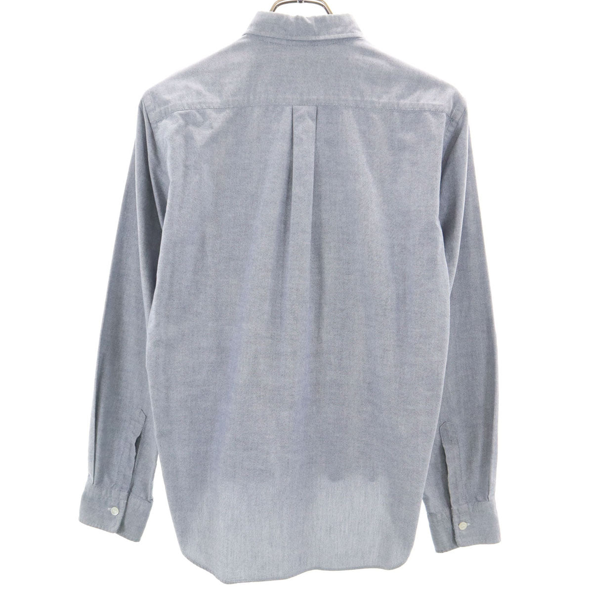 COMME des GARCONS HOMME コムデギャルソンオム 2011年 日本製 長袖 ボタンダウンシャツ XS ネイビー系 メンズ