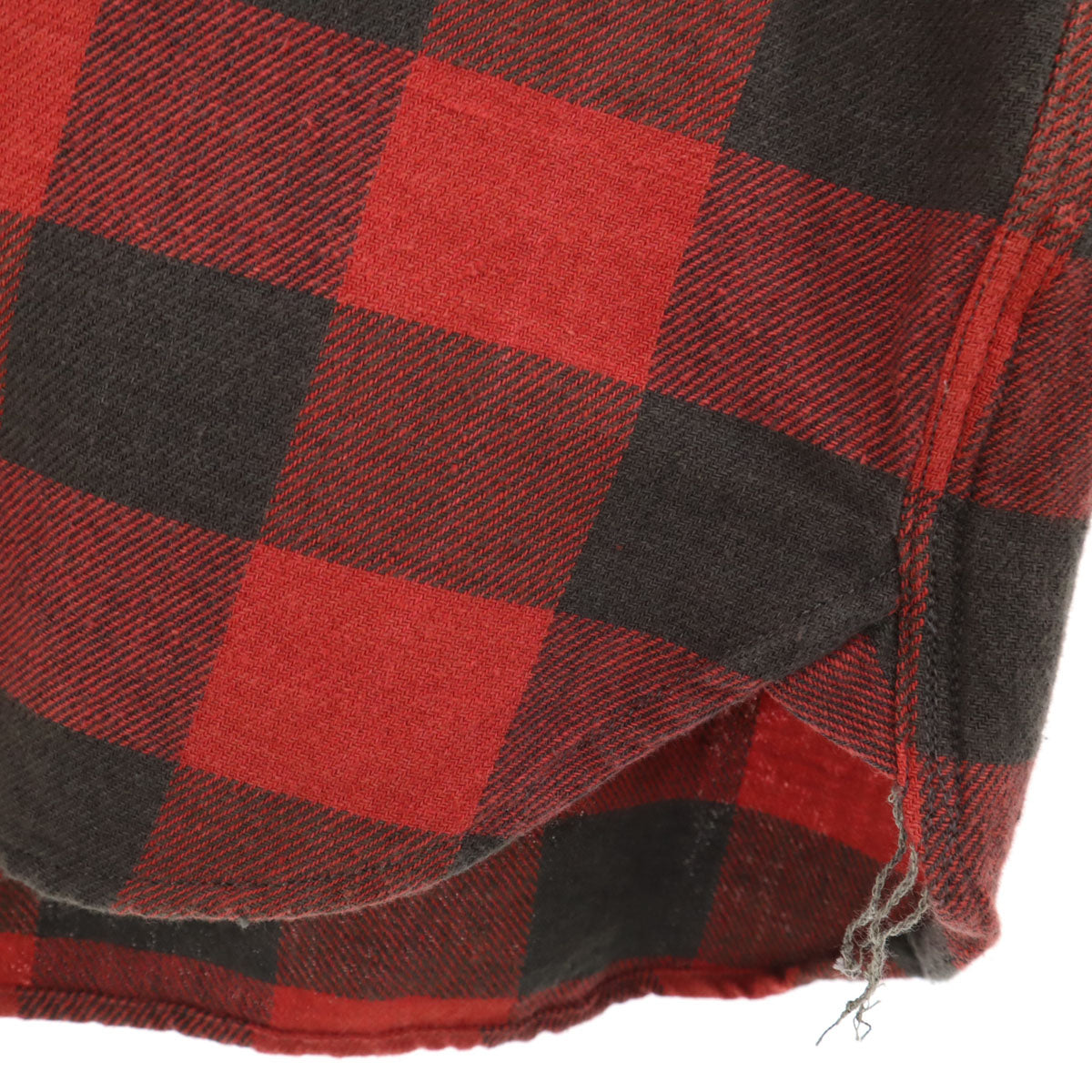 ダブルアールエル RRL ギンガムチェック柄 長袖 シャツ L 赤 RALPH LAUREN メンズ