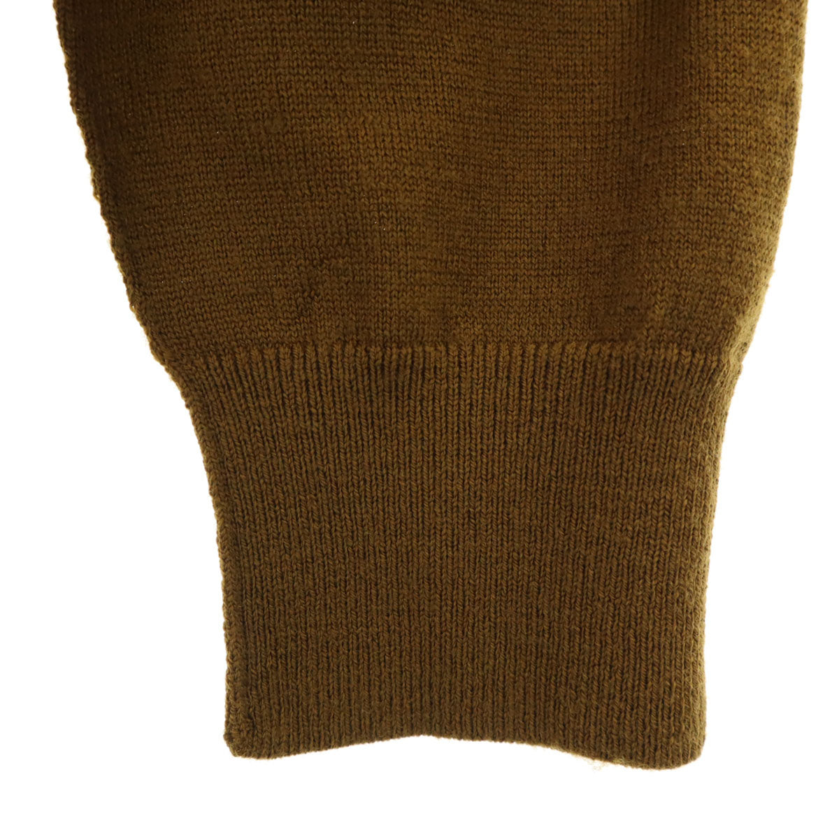 PS Paul Smith ピーエスポールスミス ウール 長袖 Vネック ニットカーディガン L ブラウン系 メンズ