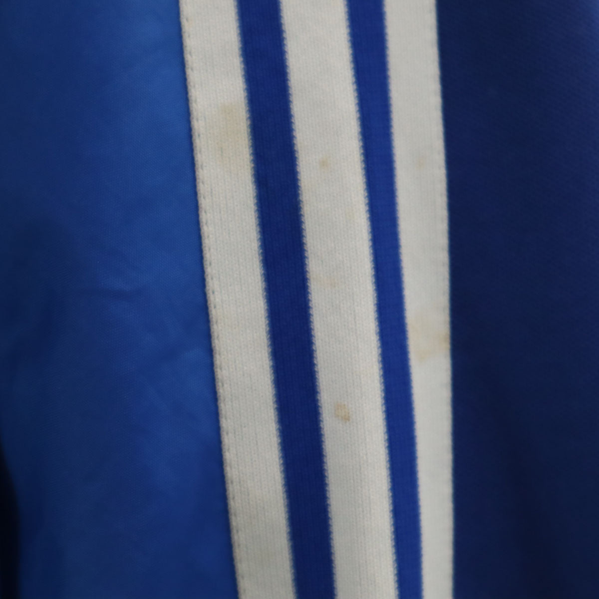 adidas アディダス 70s ヴィンテージ トレフォイルロゴ トラックジャケット M 青 ジャージ メンズ