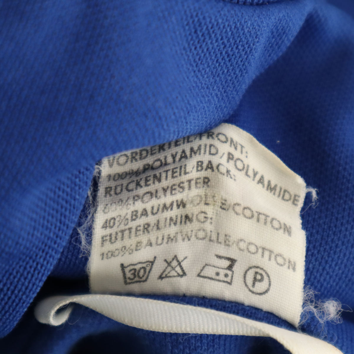 adidas アディダス 70s ヴィンテージ トレフォイルロゴ トラックジャケット M 青 ジャージ メンズ