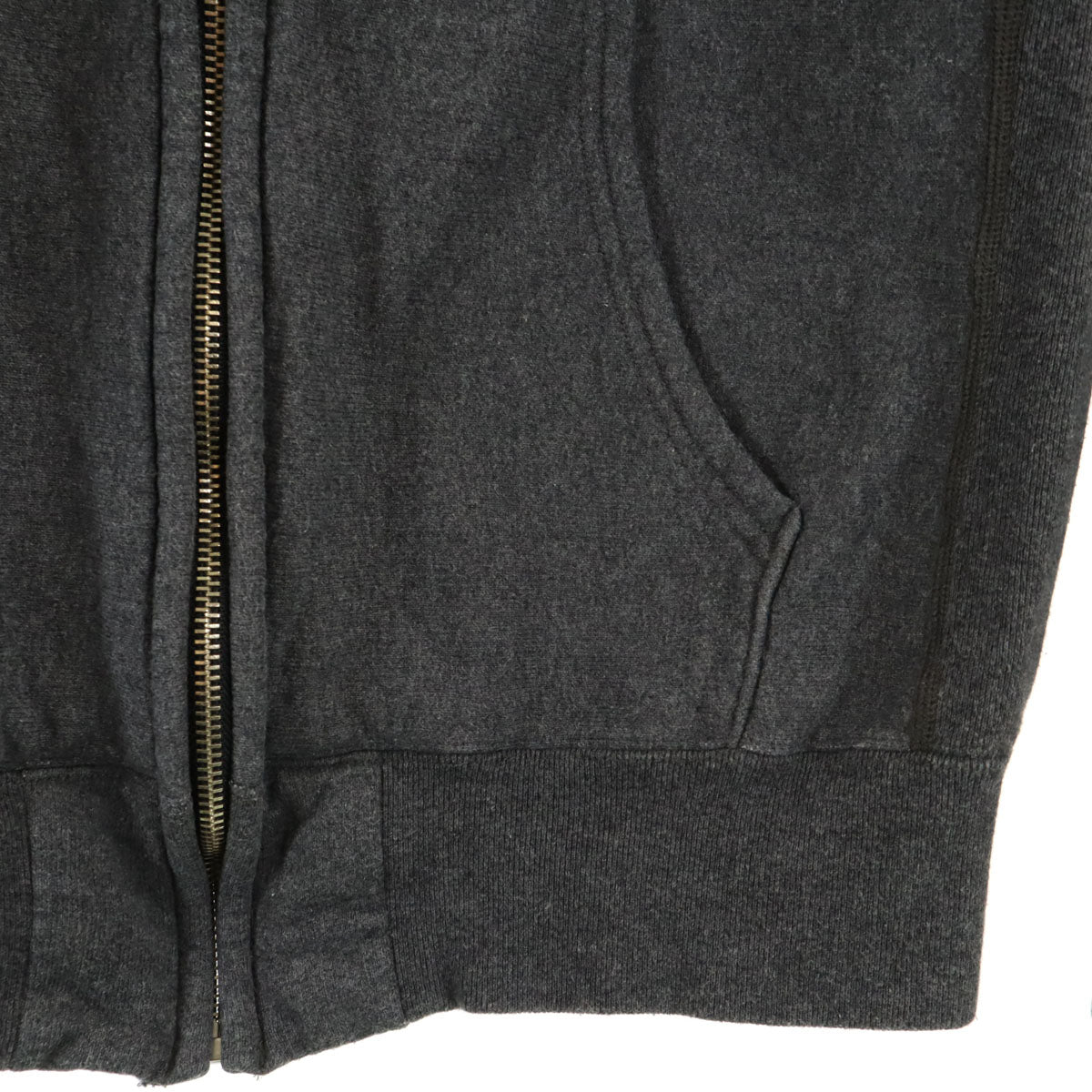 A VONTADE アボンタージ 長袖 ジップパーカー S グレー系 裏起毛 レディース