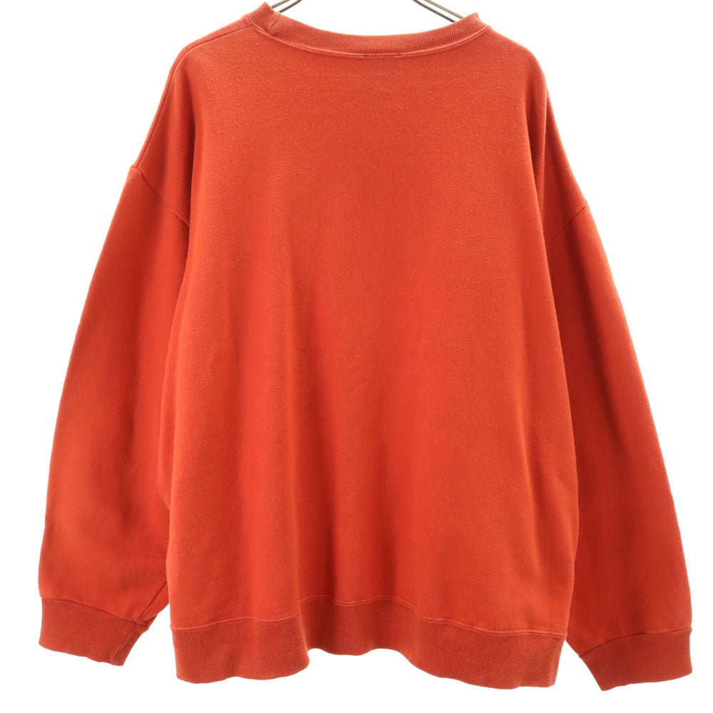 BAD BOY バッドボーイ 長袖 スウェット トレーナー L オレンジ メンズ
