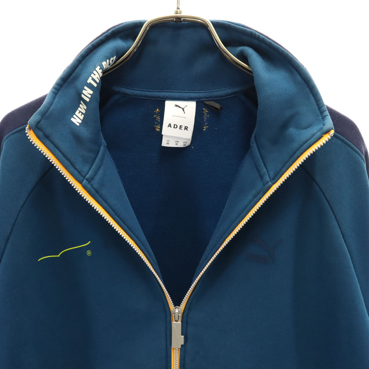 PUMA プーマ ADER error アーダーエラー コラボ 長袖 ジャージジャケット XS ネイビー系 メンズ