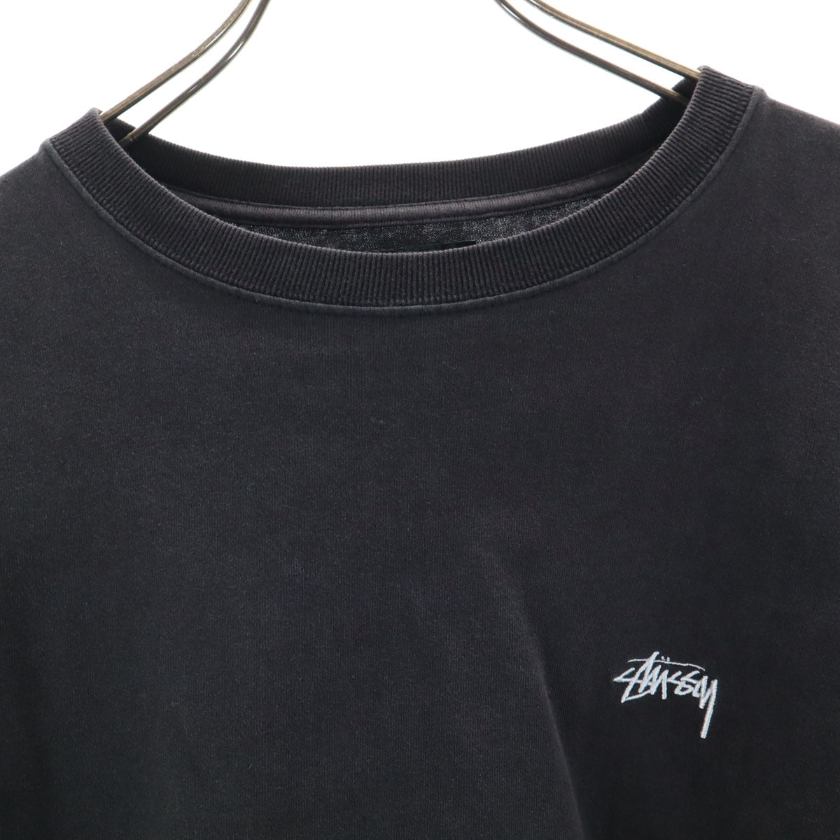 STUSSY ステューシー 長袖 Tシャツ S ブラック系 スウェット メンズ