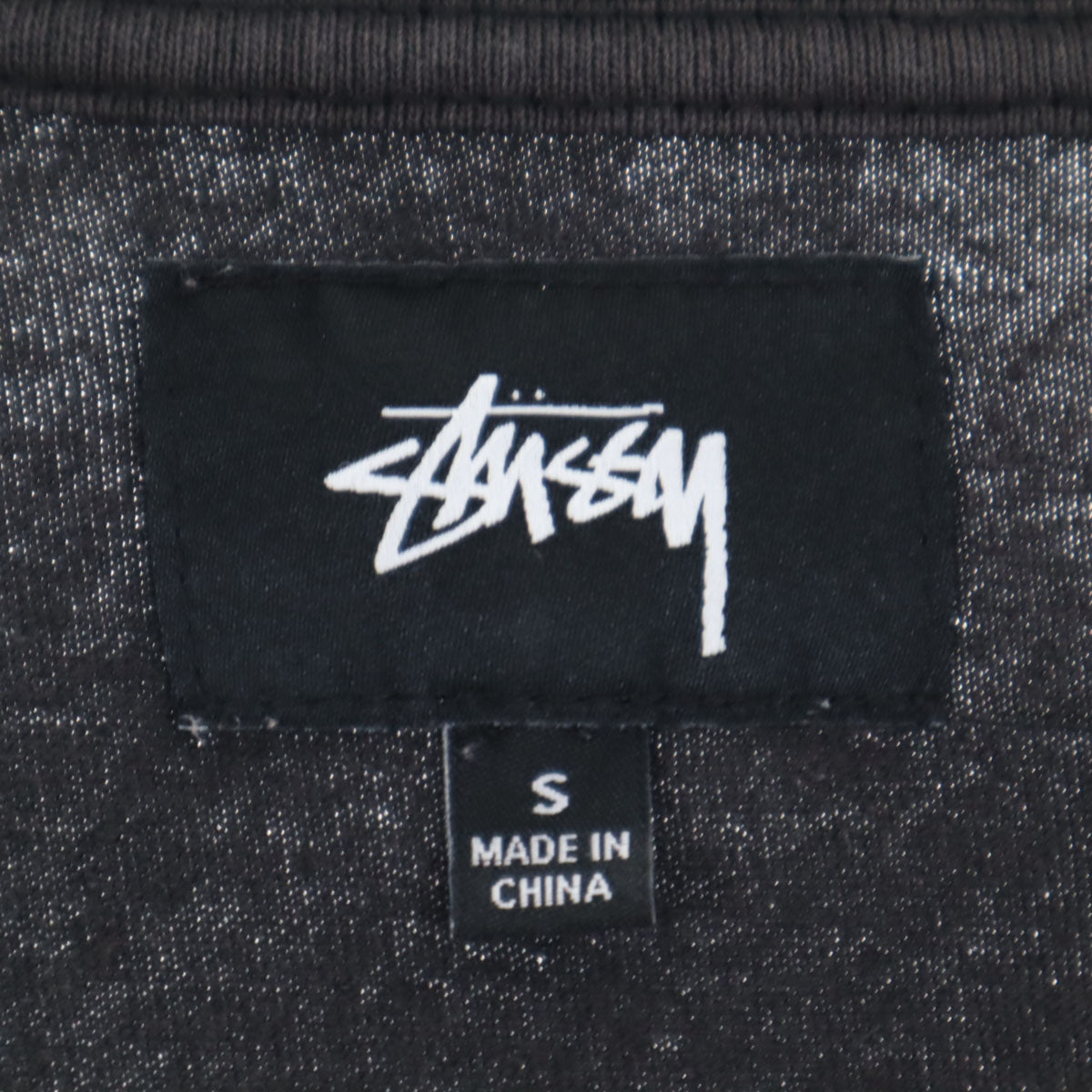 STUSSY ステューシー 長袖 Tシャツ S ブラック系 スウェット メンズ