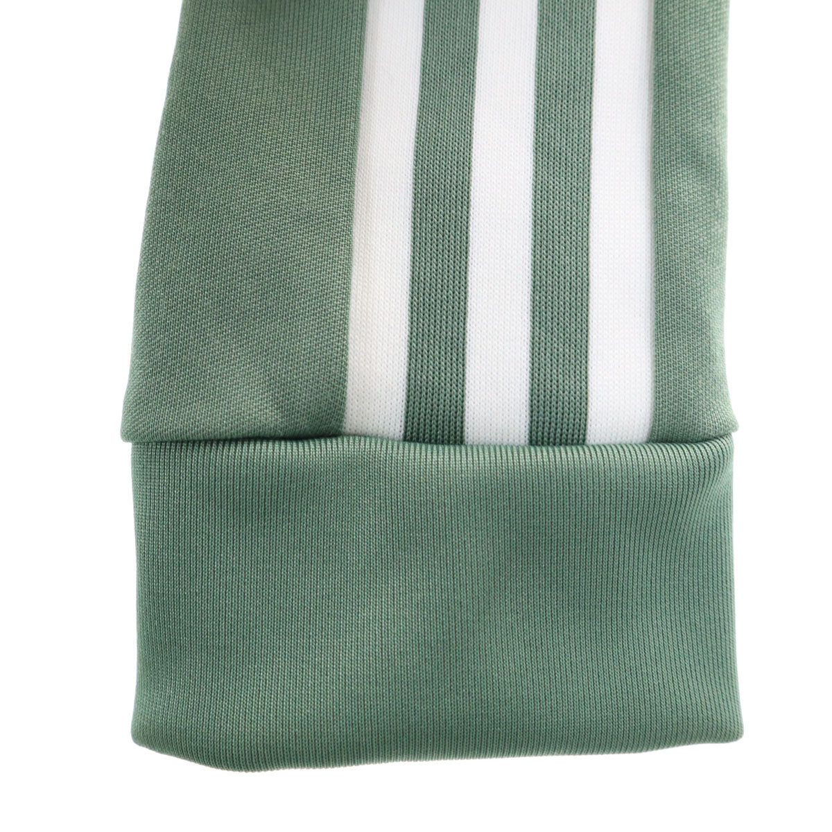 adidas アディダス トレフォイルロゴ ジャージジャケット XS グリーン系 3ライン メンズ