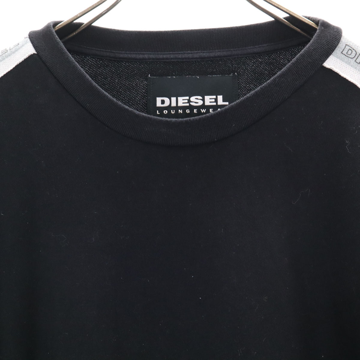 DIESEL ディーゼル LOUNGEWEAR 長袖 トレーナー M ブラック系 スウェット メンズ