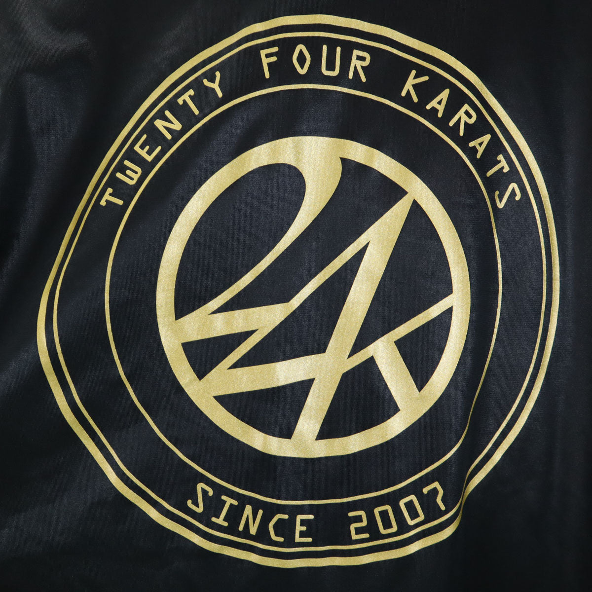 adidas アディダス 24karats トゥエンティーフォーカラッツ コラボ トラックジャケット 上下 セットアップ L ブラック系 メンズ