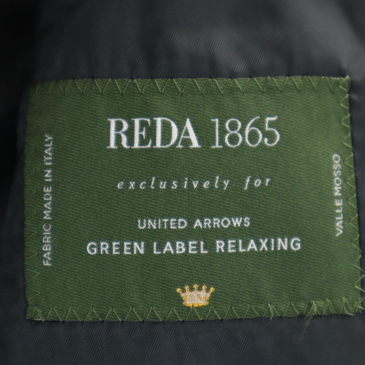 green label relaxing グリーンレーベルリラクシング UNITED ARROWS ストライプ パンツスーツ 上下 セットアップ 42 チャコールグレー メンズ