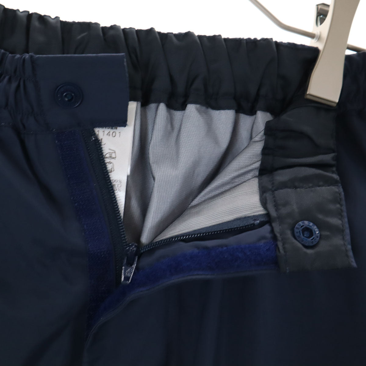 HELLY HANSEN ヘリーハンセン ナイロンジャケット 上下 セットアップ WL ネイビー系 収納袋 メンズ