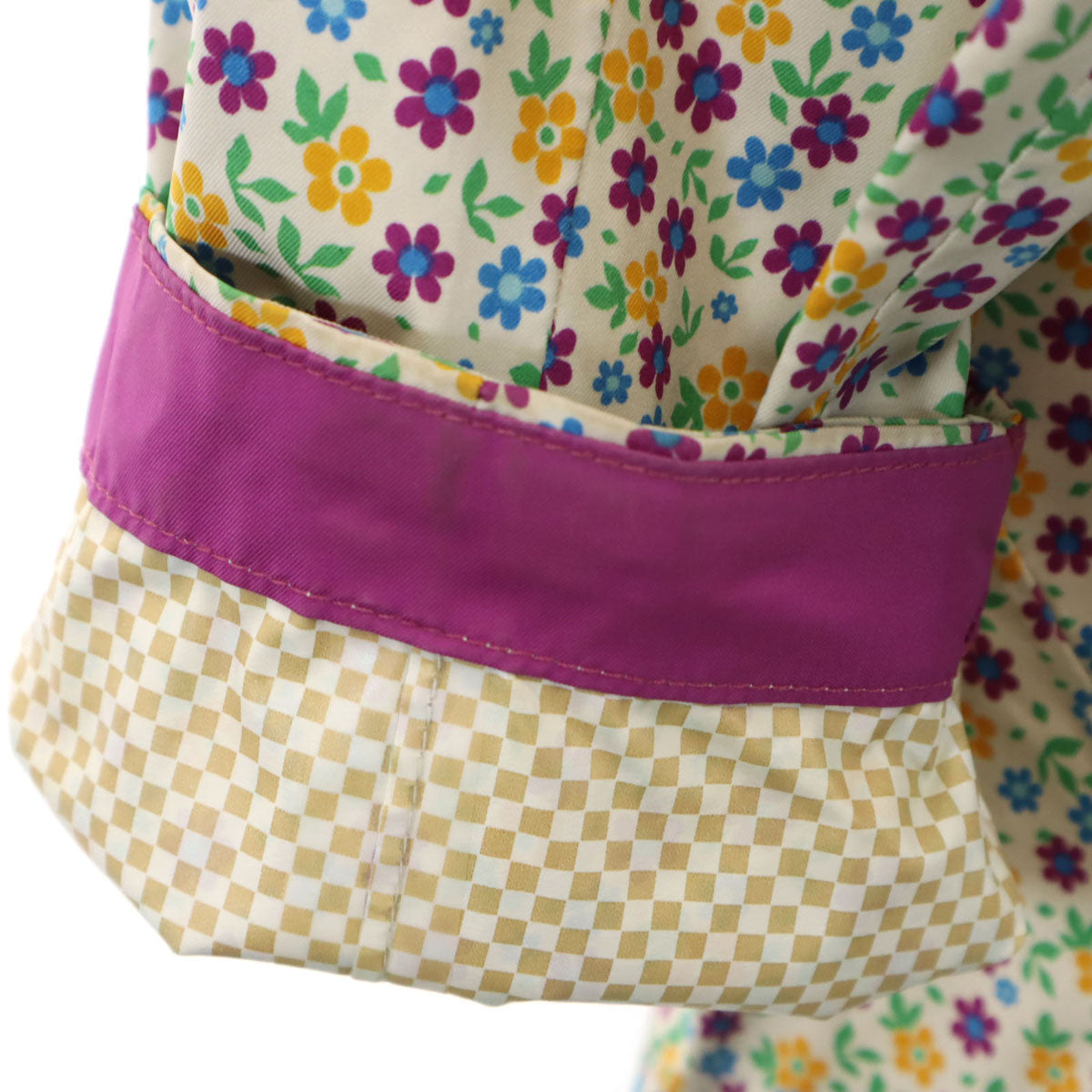 Columbia コロンビア 花柄 レインジャケット L 収納袋付き レディース