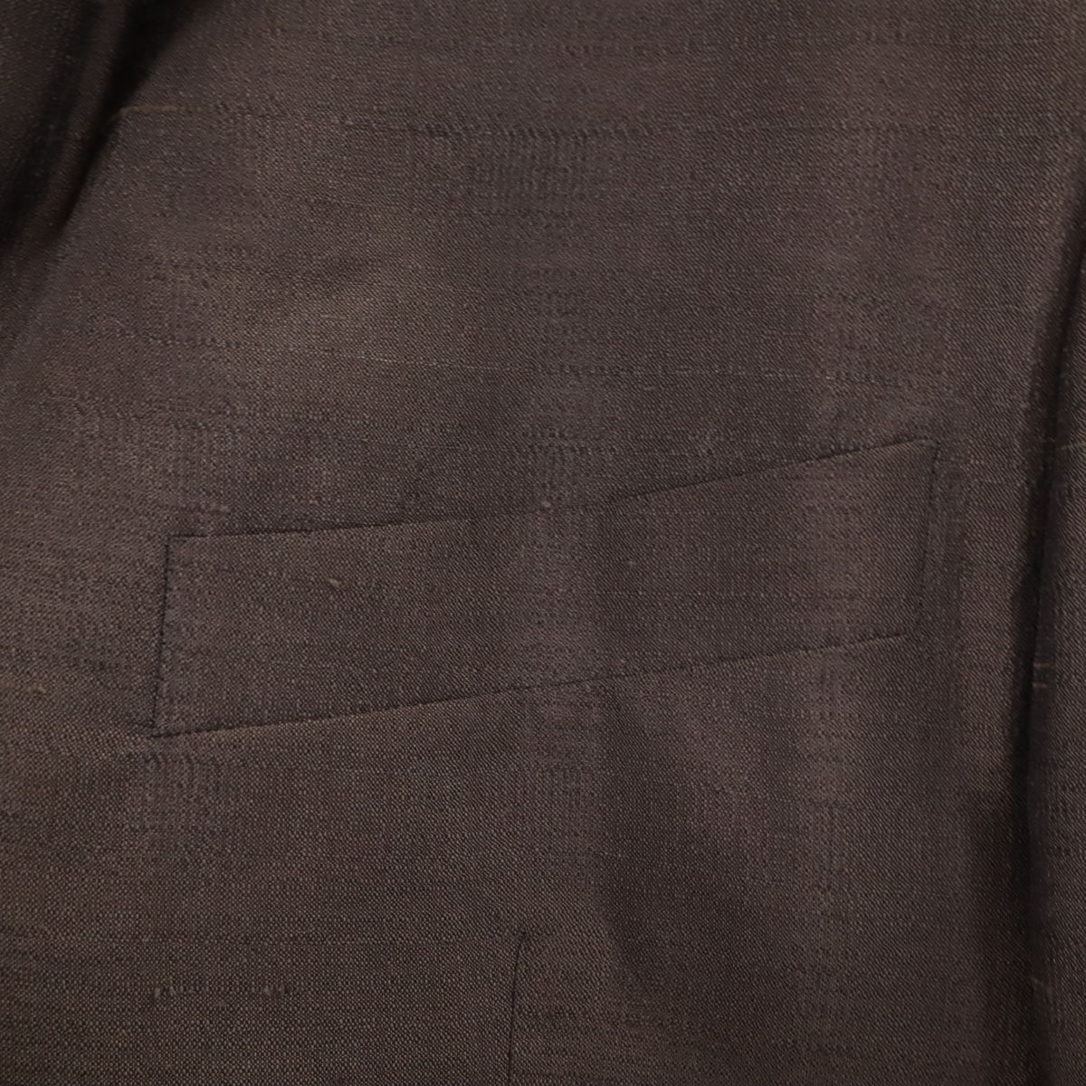 GIORGIO ARMANI ジョルジオアルマーニ 90s イタリア製 シルク オールド テーラードジャケット 50 ブラウン メンズ