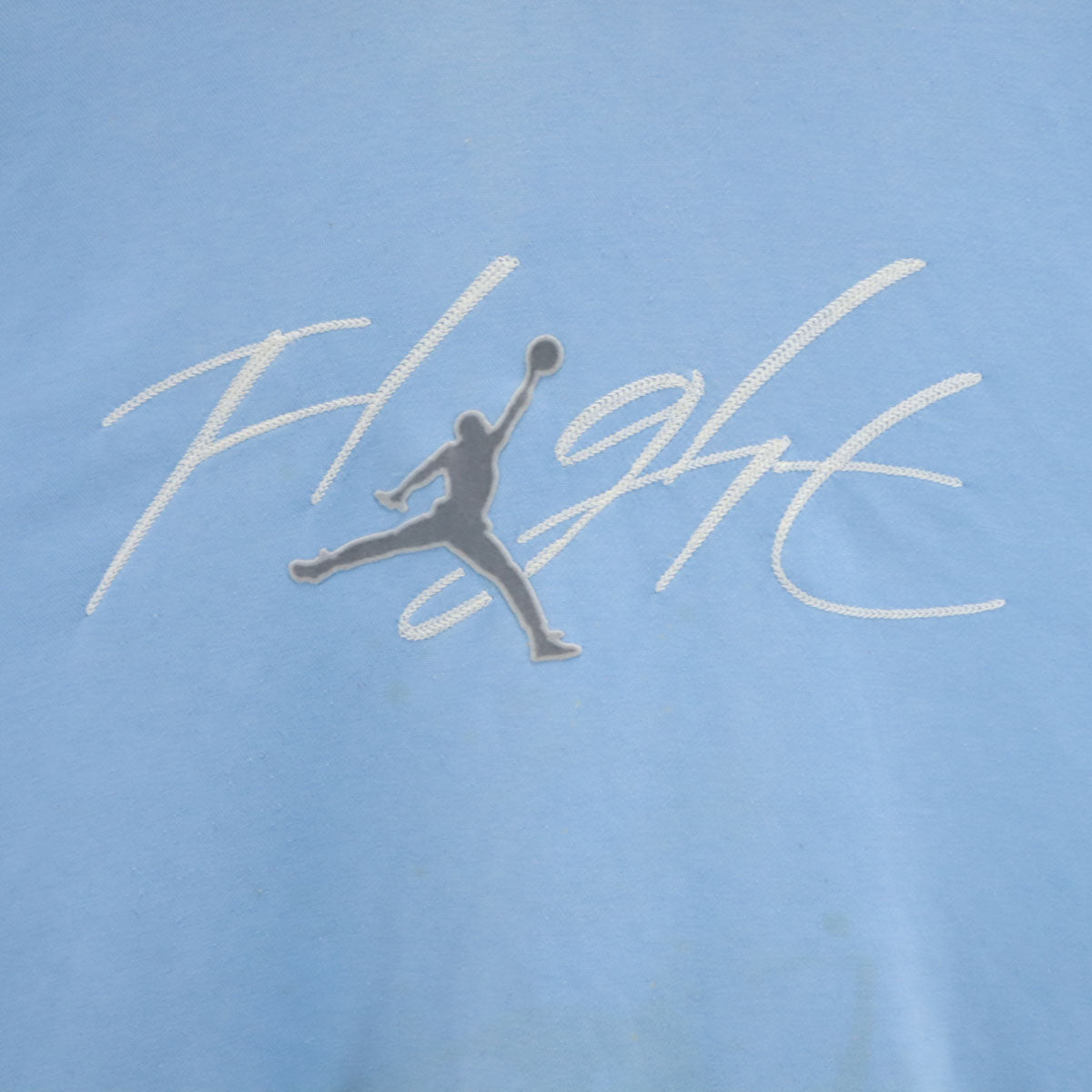 AIR JORDAN エアジョーダン ジャンプマンロゴ 長袖 スウェットパーカー 3XL 水色 ビッグサイズ メンズ