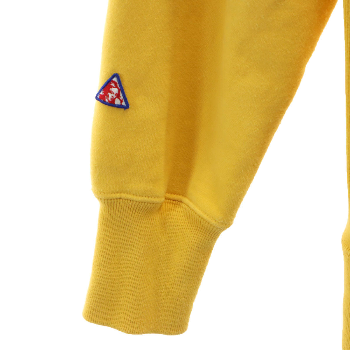 HYSTERIC ヒステリック 日本製 ヒスラビット 長袖 スウェットパーカー M イエロー 裏起毛 メンズ