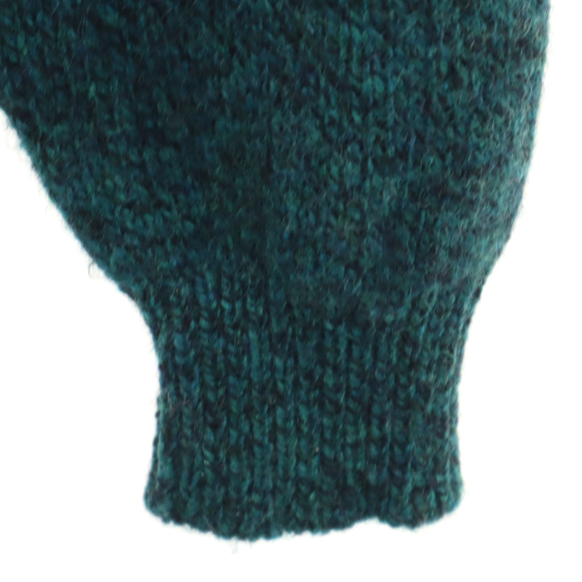 LANDS' END ランズエンド 90s USA製 オールド 長袖 メランジ セーター M グリーン系 ニット メンズ