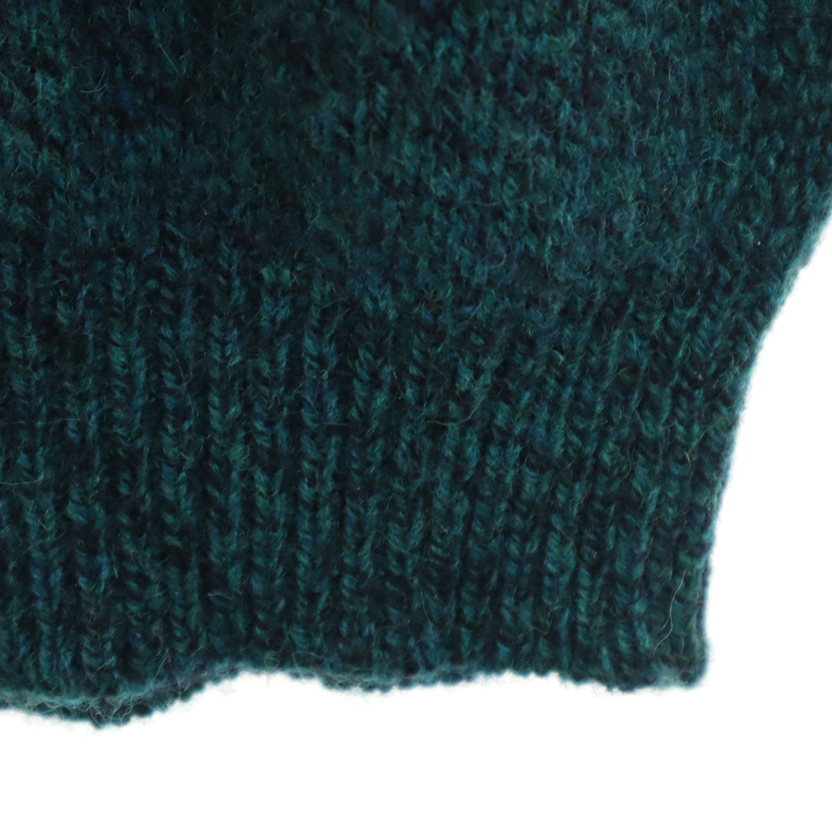 LANDS' END ランズエンド 90s USA製 オールド 長袖 メランジ セーター M グリーン系 ニット メンズ