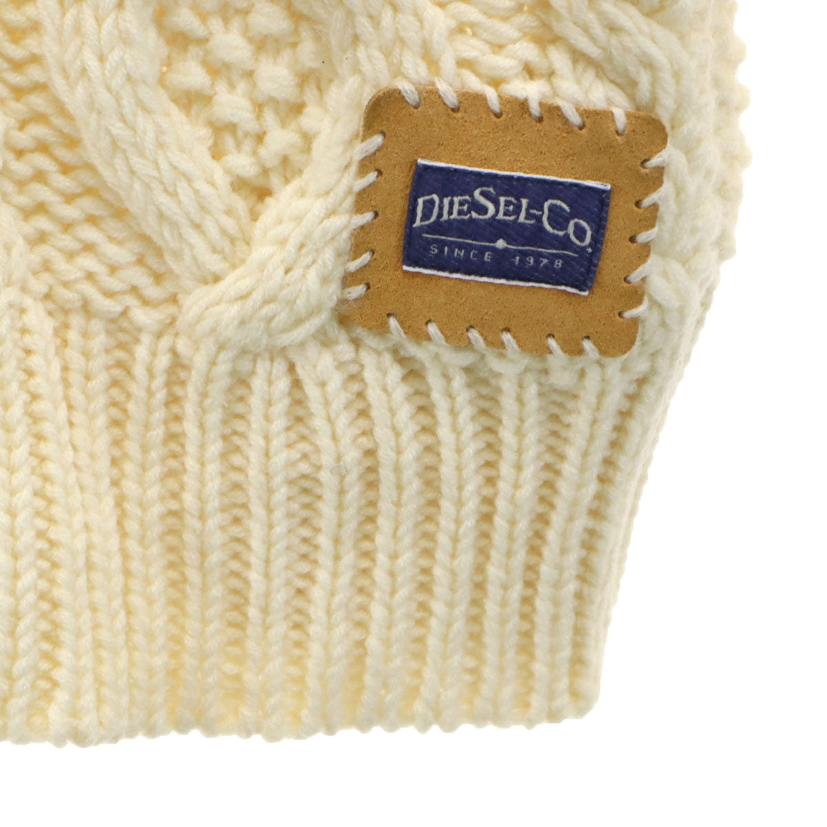 DIESEL ディーゼル 長袖 ショールカラー カウチン ニットカーディガン S グレー メンズ