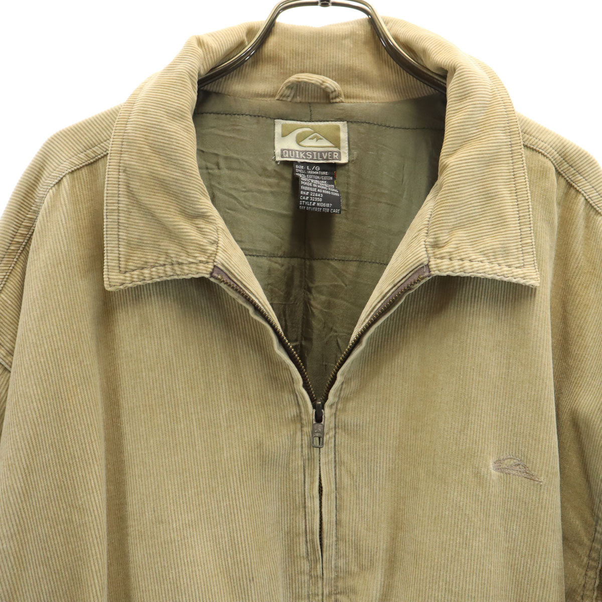 Quiksilver クイックシルバー 90s オールド コーデュロイジャケット L