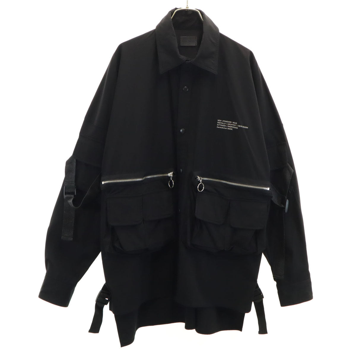 Danke Schon ダンケシェーン 長袖 デザイン シャツ F 黒 メンズ