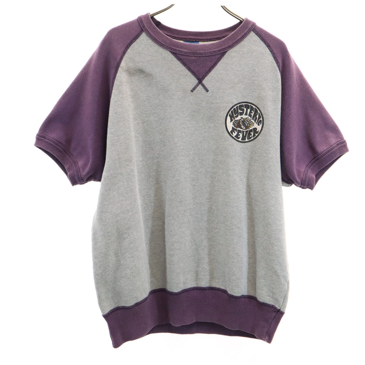 HYSTERIC GLAMOUR ヒステリックグラマー バックロゴ 半袖 スウェット