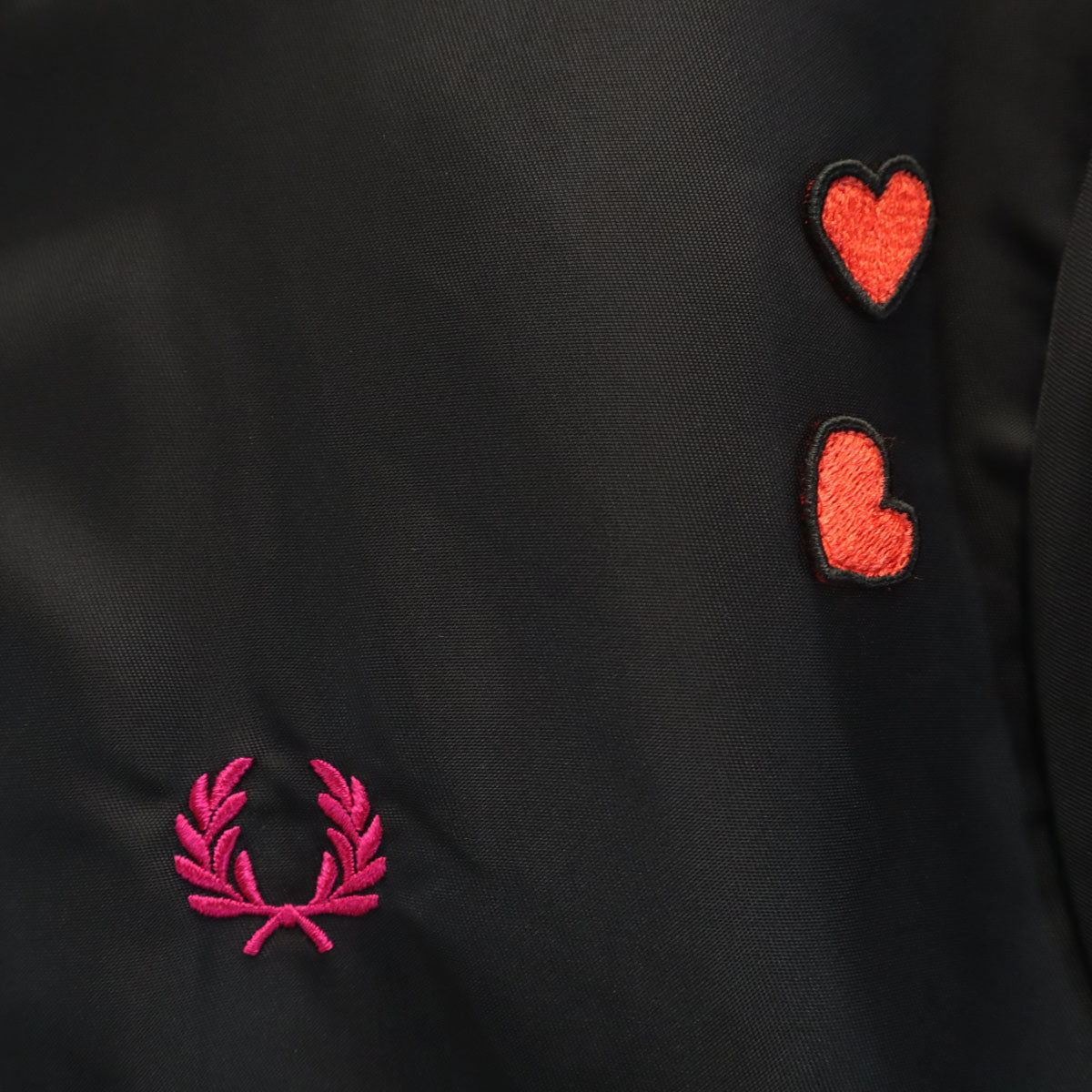 FRED PERRY フレッドペリー ブルゾン 38 ブラック エイミー ワインハウス ファンデーション レディース