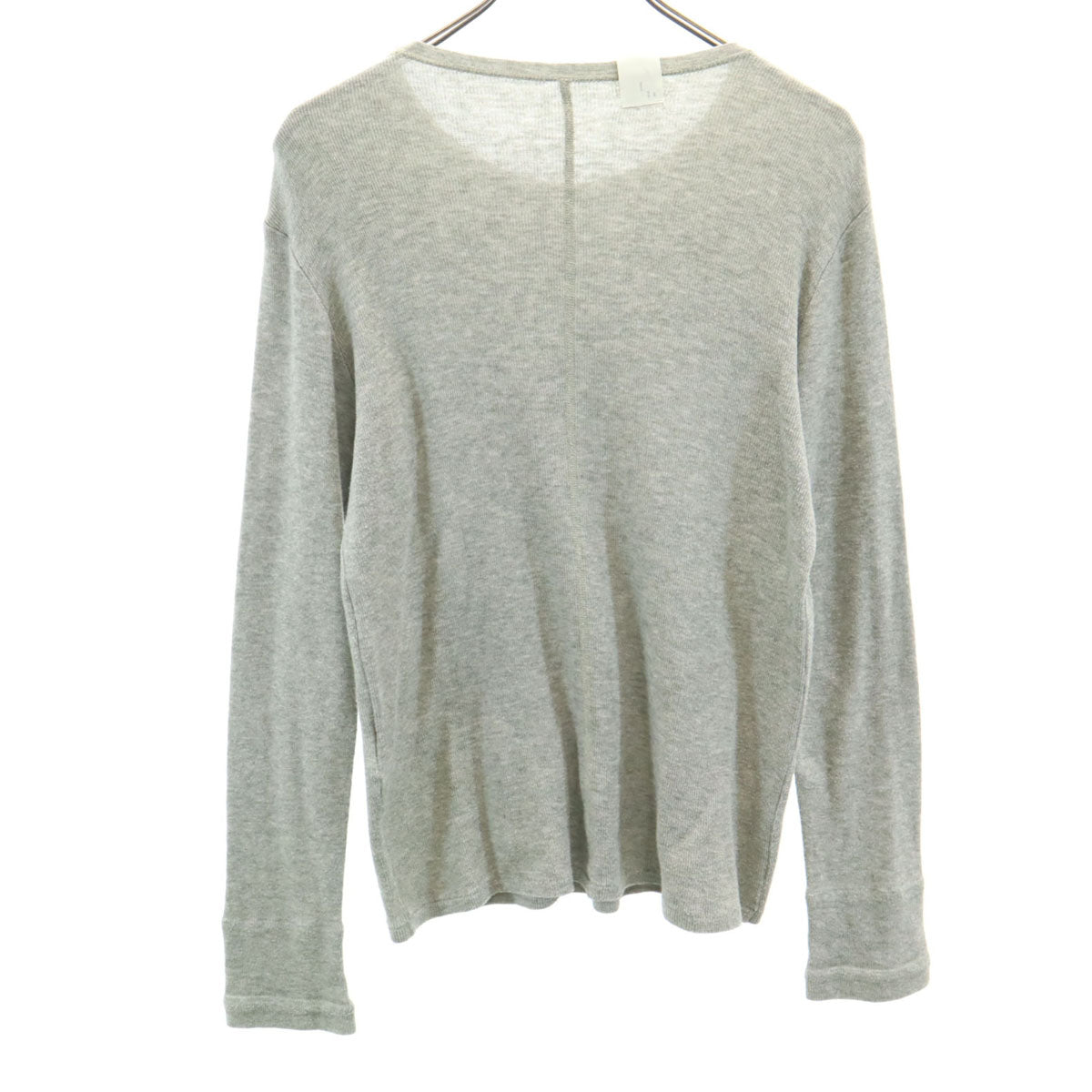 N.HOOLYWOOD エヌハリウッド 日本製 長袖 ニット 38 グレー メンズ