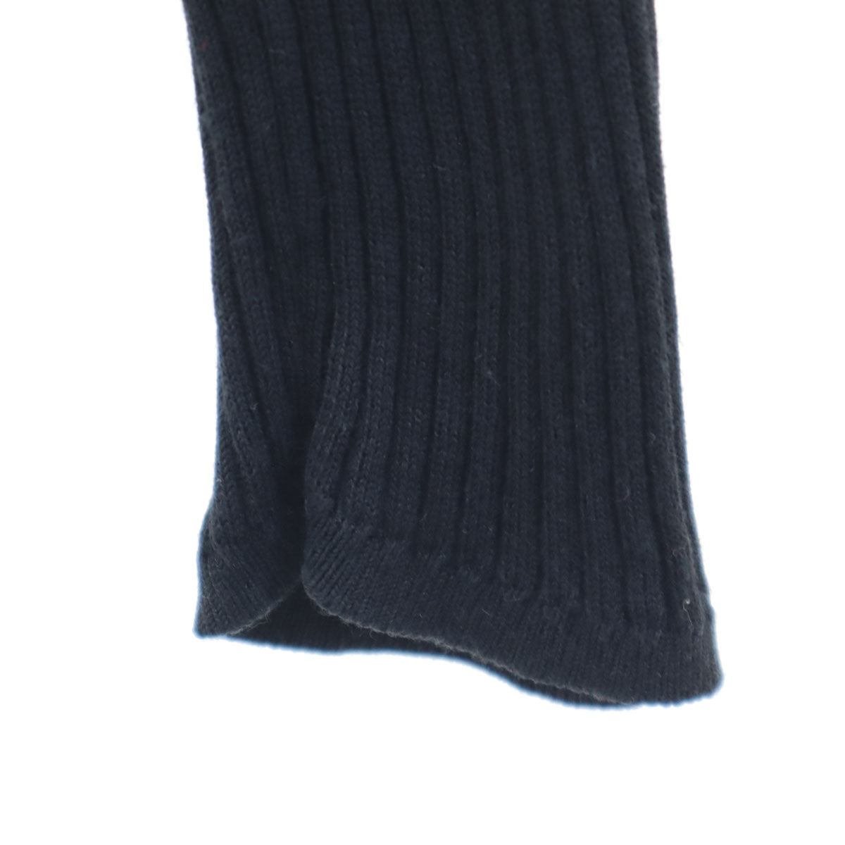 ROPE' ロペ シルク 長袖 リブ ニットカーディガン 38 ブラック メンズ