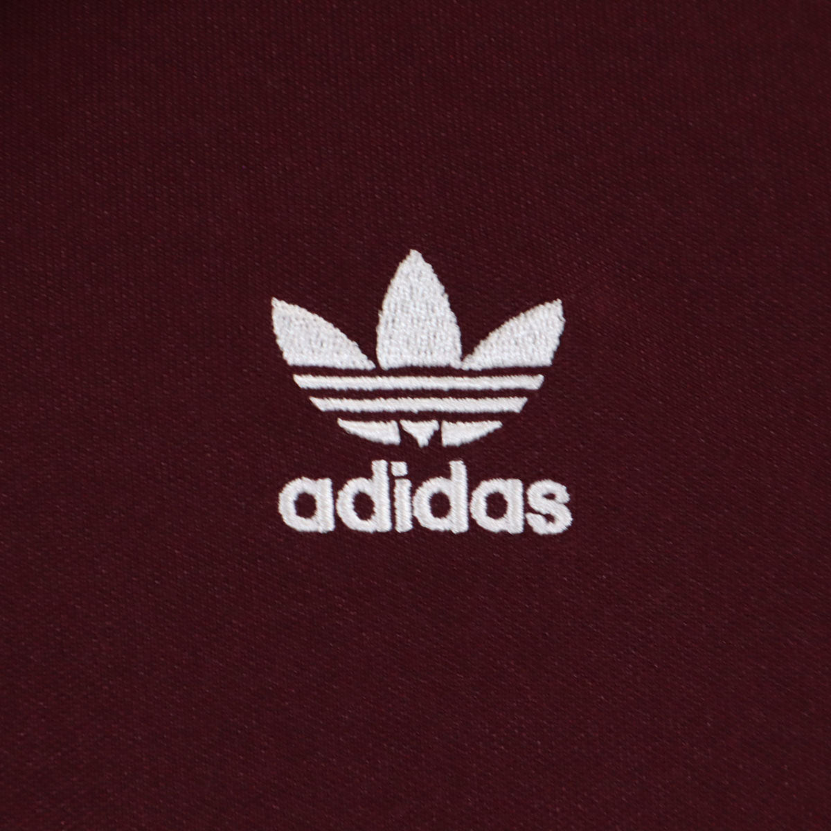 adidas Originals アディダスオリジナルス トレフォイルロゴ トラックジャケット XS ボルドー ジャージ メンズ