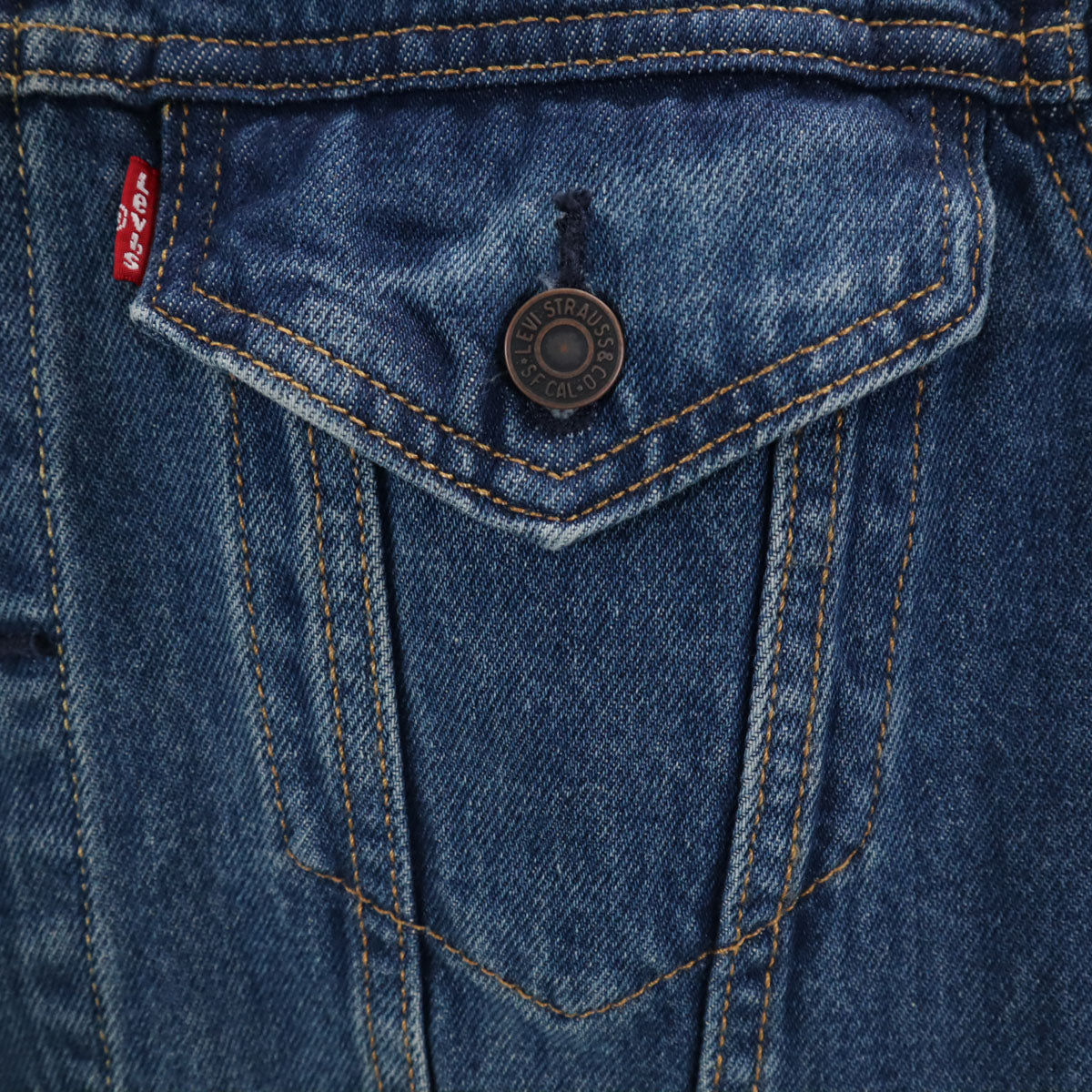 未使用 Levi's リーバイス デニムジャケット S インディゴ トラッカー VINTAGE FIT メンズ