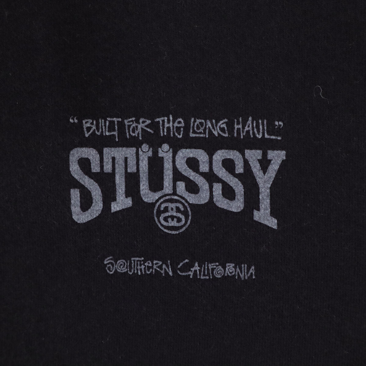 STUSSY ステューシー 長袖 ジップパーカー L ダークグレー系 メンズ