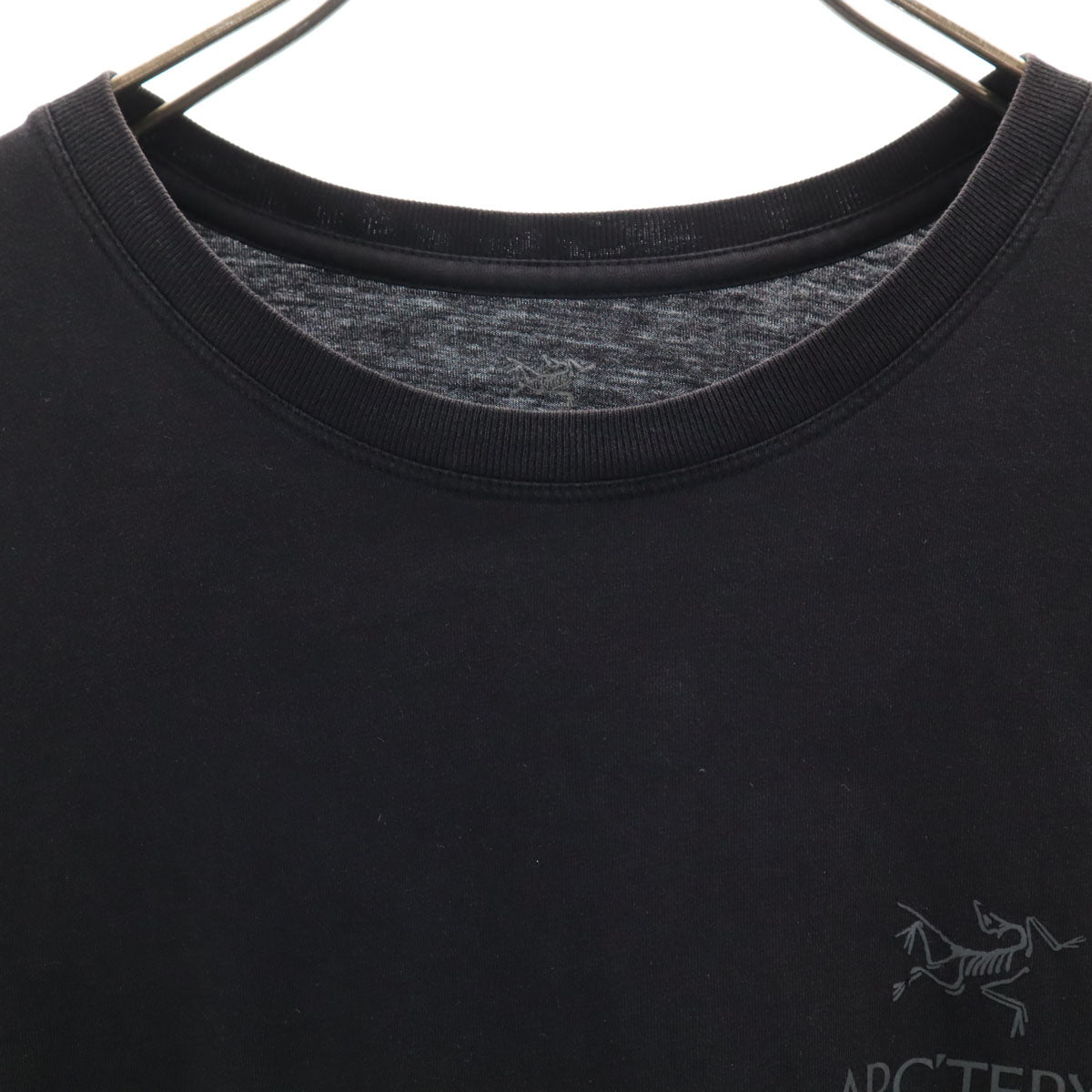 ARC'TERYX アークテリクス 半袖 エンブレム Tシャツ M ブラック アウトドア メンズ