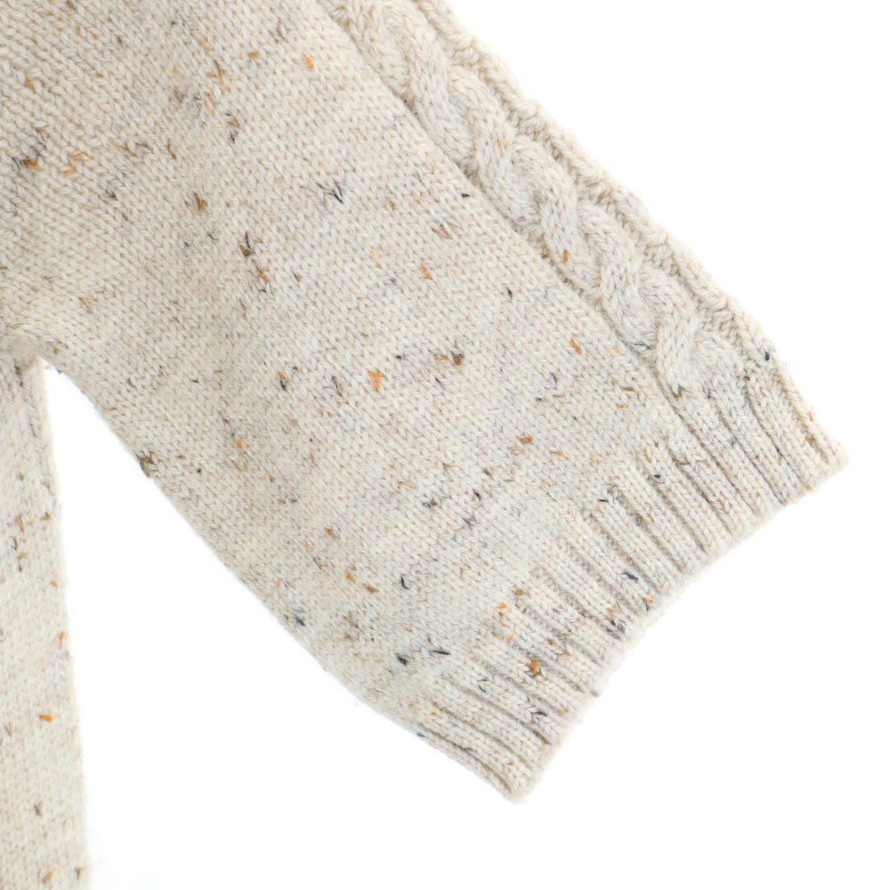 ミキミアリー 半袖 ハイネック セーター 36 ベージュ ニット レディース