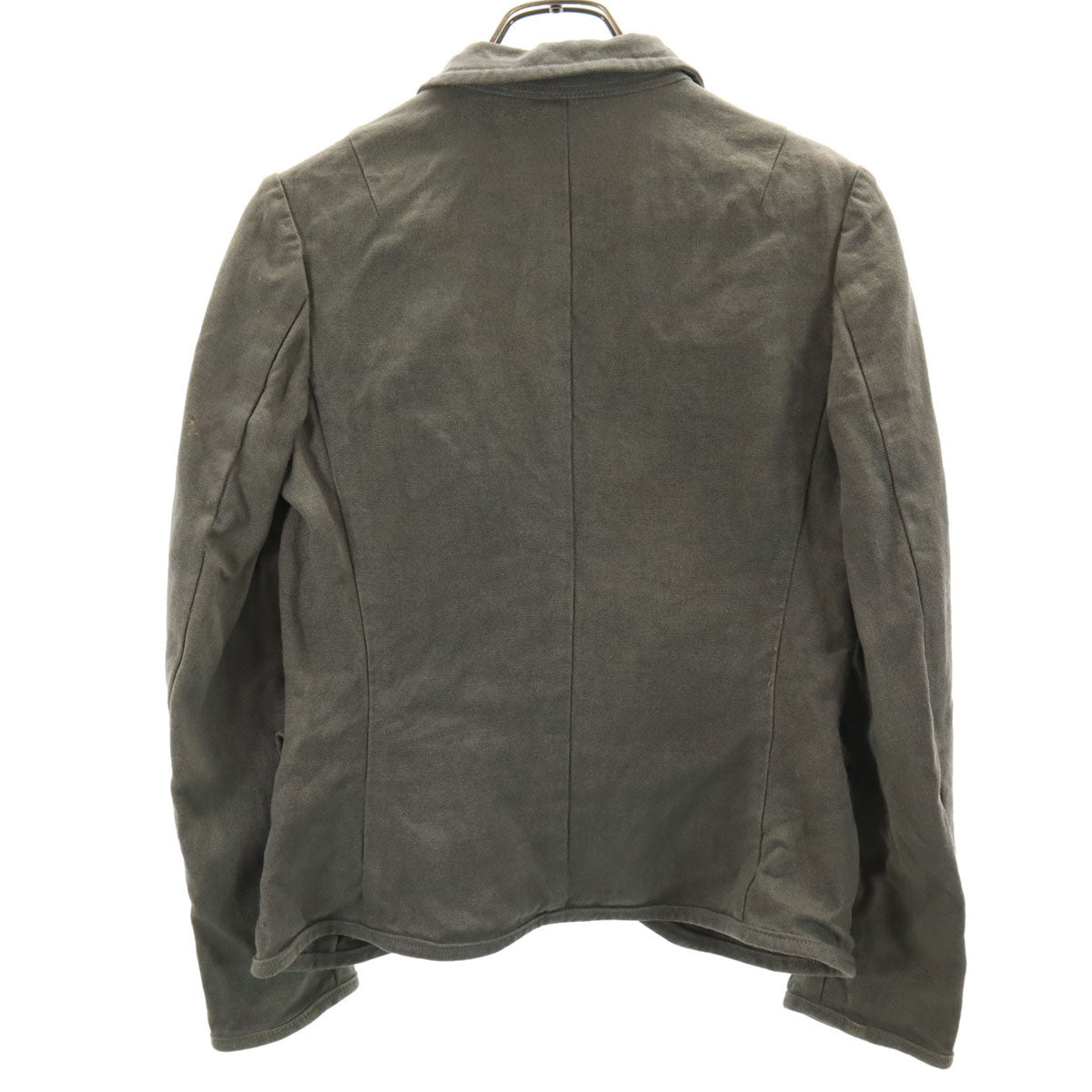 ゴーシュ 日本製 リネン ジャケット 2 カーキ レディース