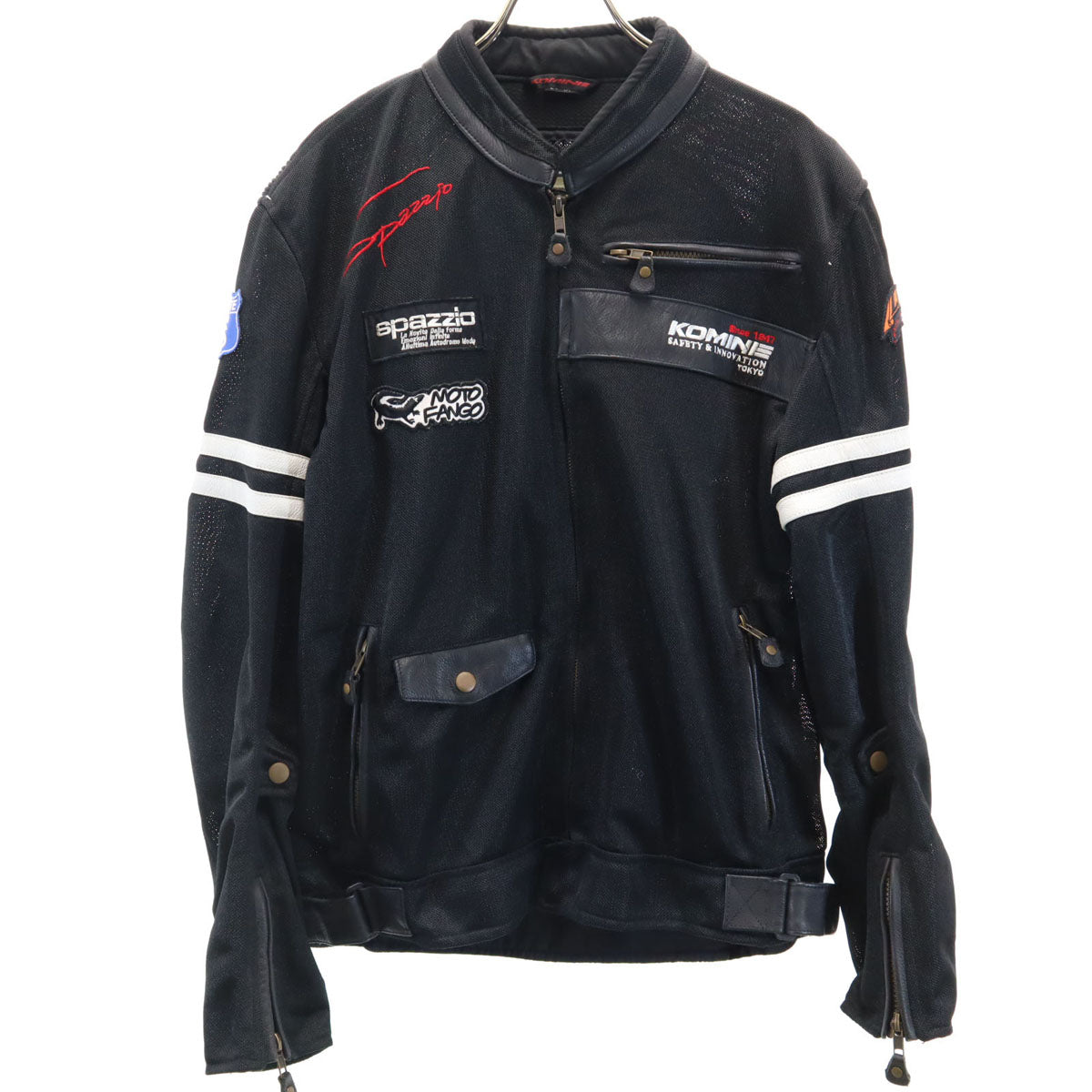 KOMINE コミネ バイク メッシュ ジャケット XL 黒 メンズ