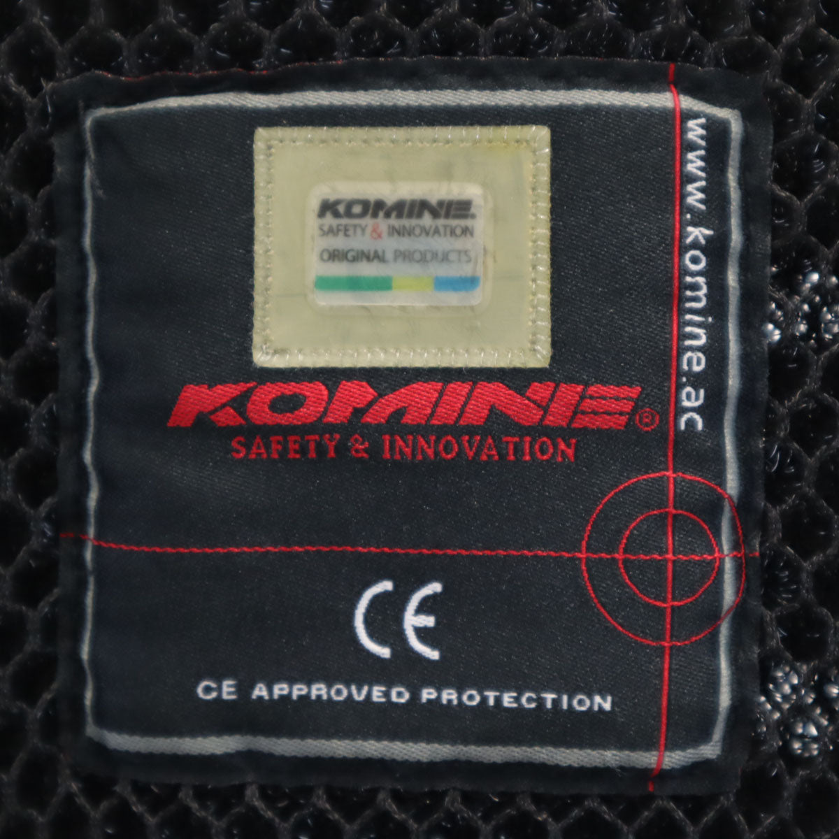 KOMINE コミネ バイク メッシュ ジャケット XL 黒 メンズ