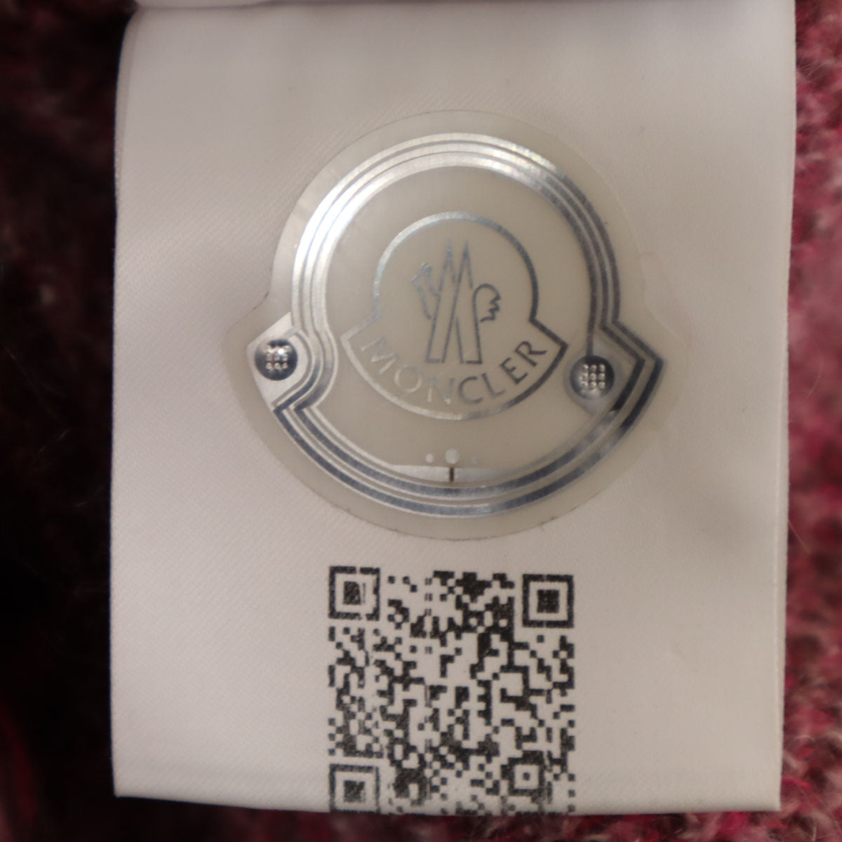 MONCLER モンクレール ブルガリア製 長袖 ニット ワンピース 12 ピンク キッズ