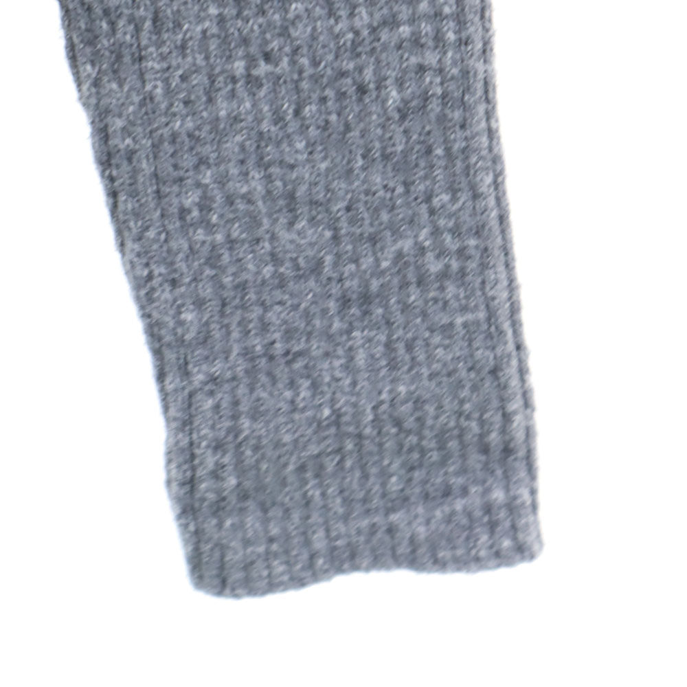 DENHAM デンハム 長袖 コットン ニット M グレー メンズ