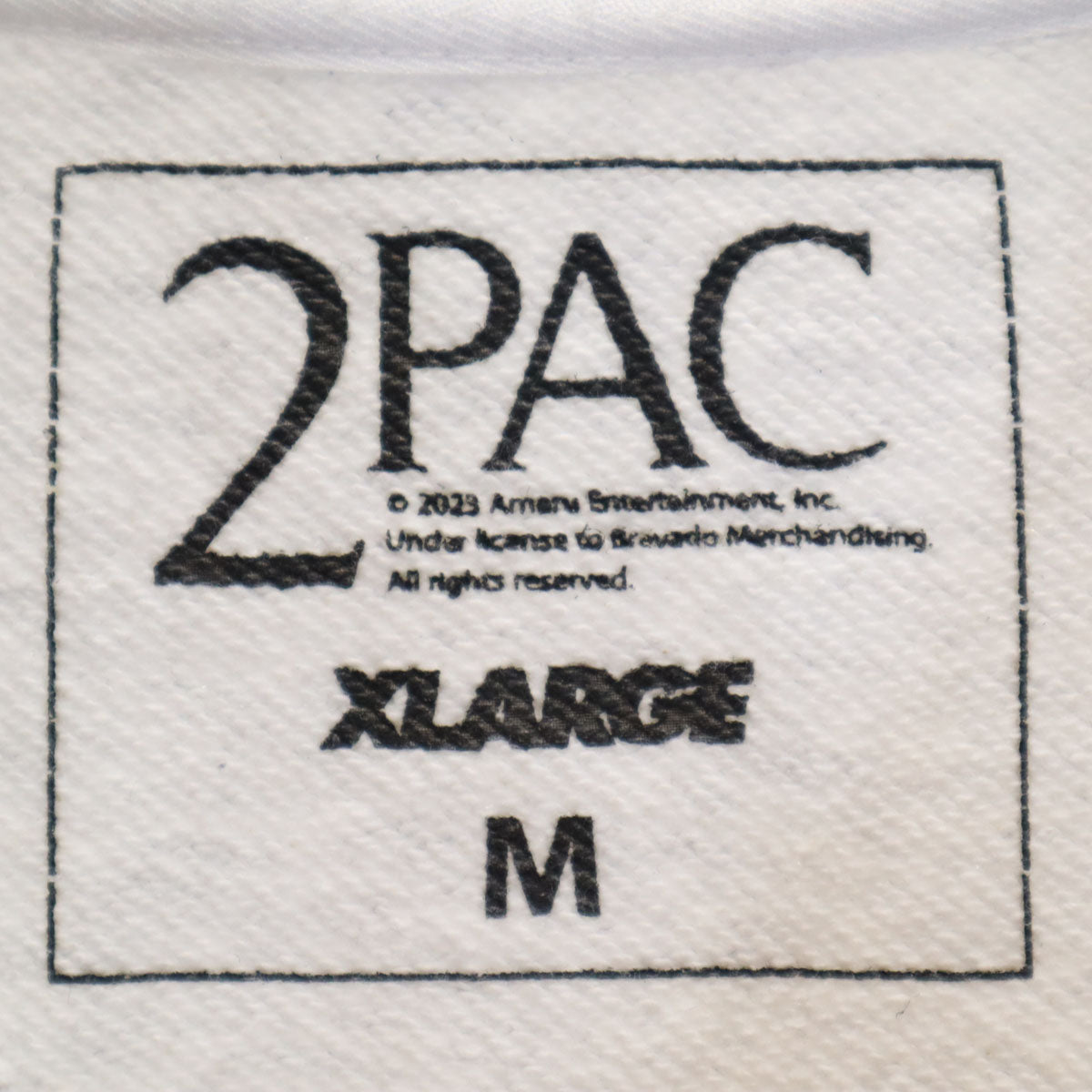 XLARGE エクストララージ 2PAC 長袖 トレーナー M ライトグレー メンズ