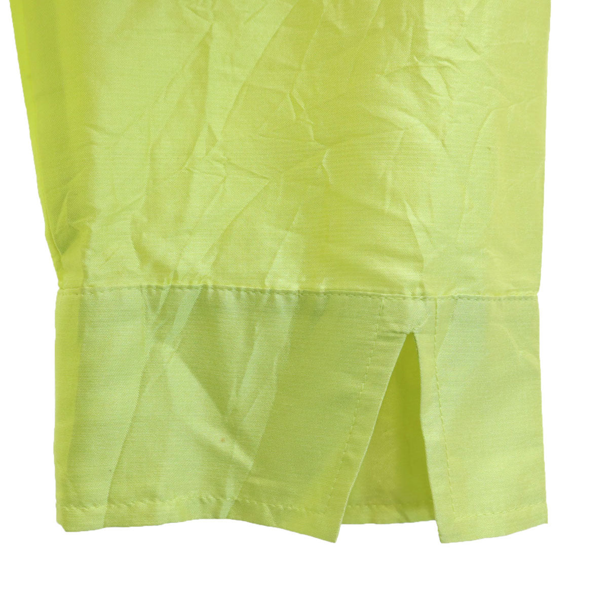 CHICO'S チコズ 長袖 シルク シャツ 2 ライム レディース