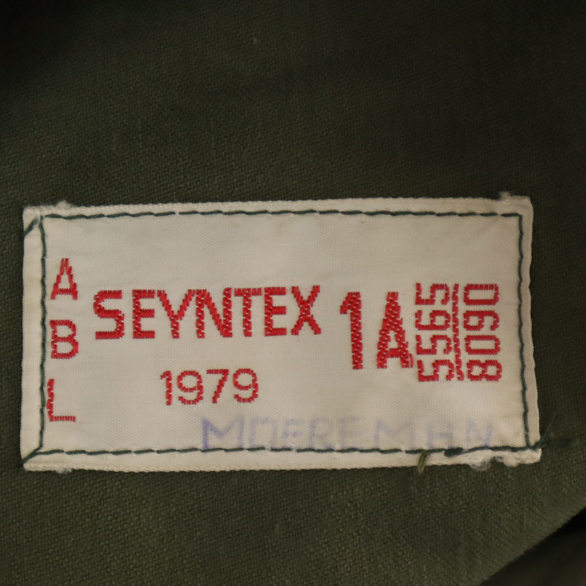 Belgium Army ベルギー軍 70s ABL SEYNTEX社 ヴィンテージ M-64 フィールドジャケット 1A カーキ ミリタリー メンズ