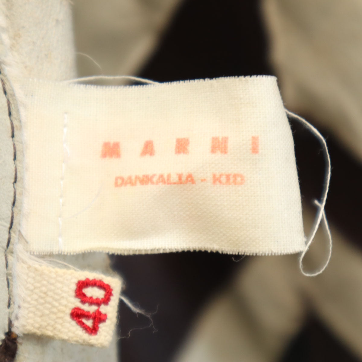 MARNI マルニ イタリア製 総柄 ファー ジャケット 40 ベージュ 毛皮 レディース