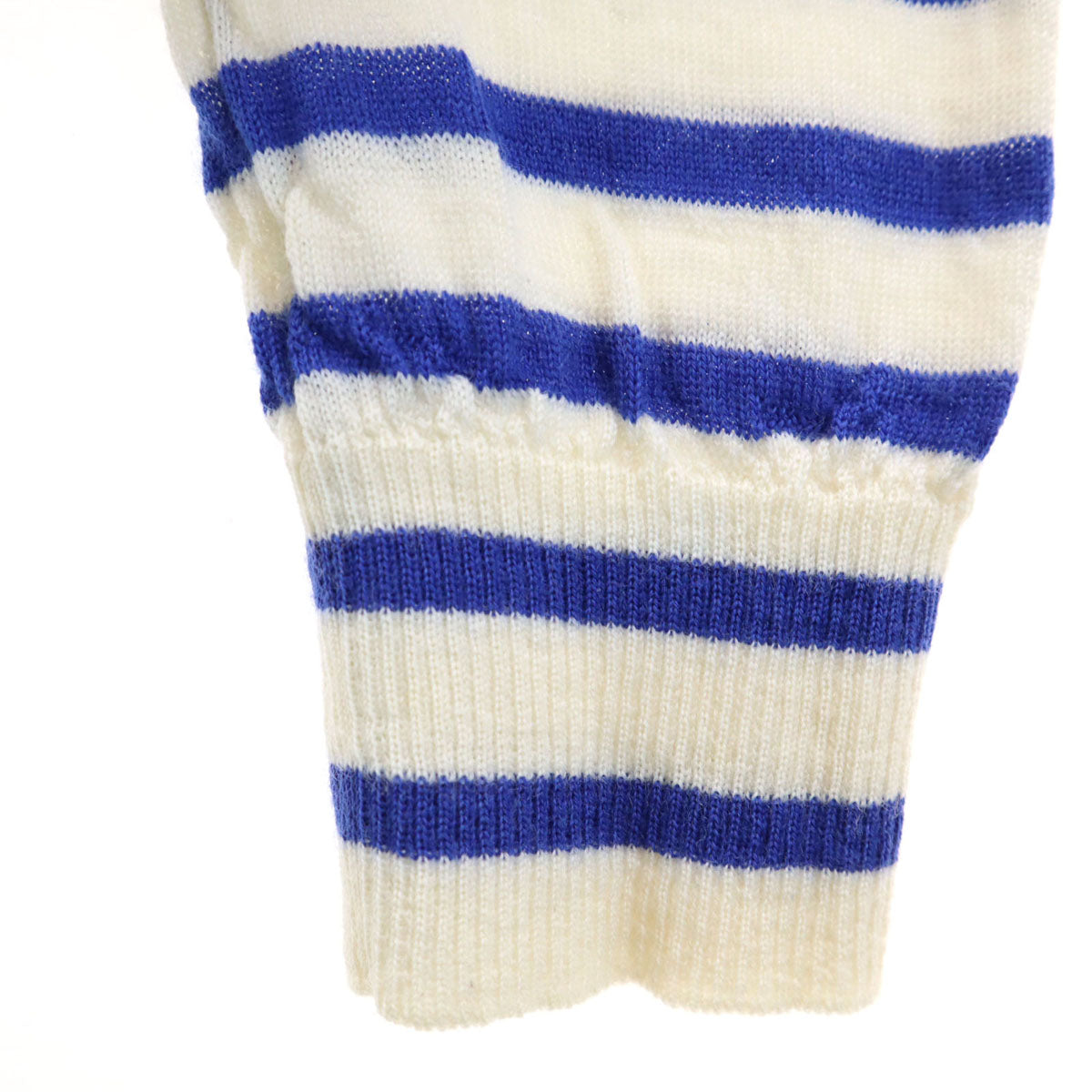 tao タオ 2021年 ボーダー柄 長袖 ニット M アイボリー コム デ ギャルソン レディース