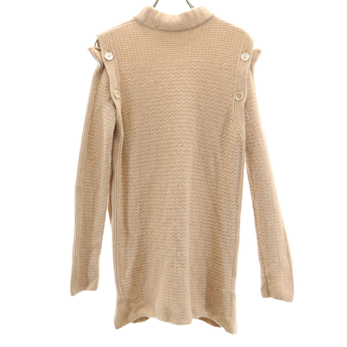 MARNI マルニ イタリア製 長袖 2WAY セーター 36 ベージュ ニット レディース