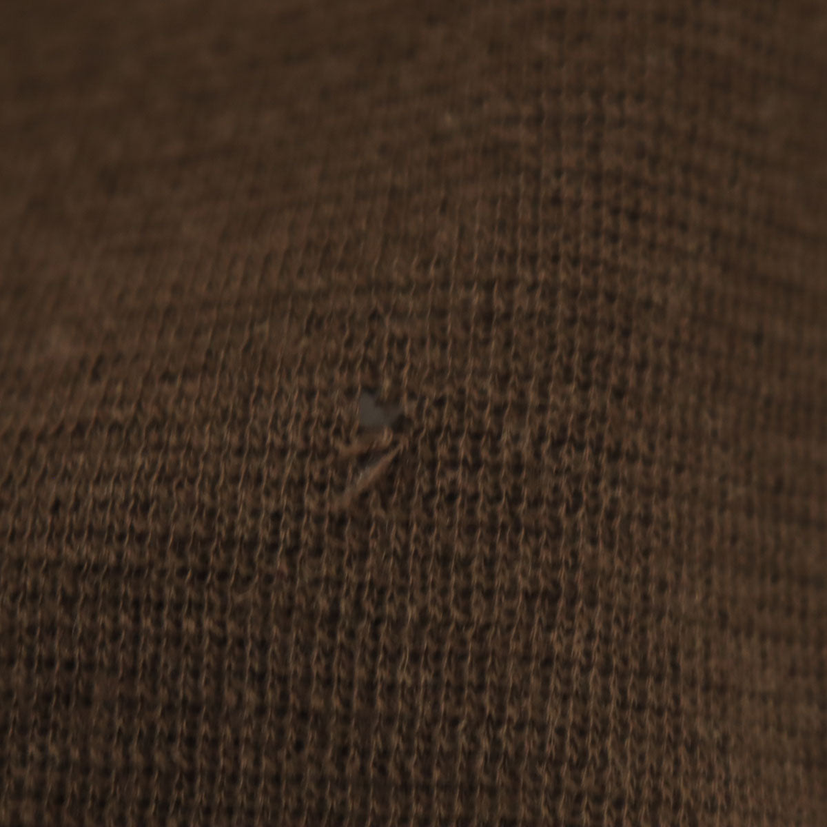 TENDERLOIN テンダーロイン 日本製 長袖 ハーフボタン セーター L ブラウン系 ニット メンズ