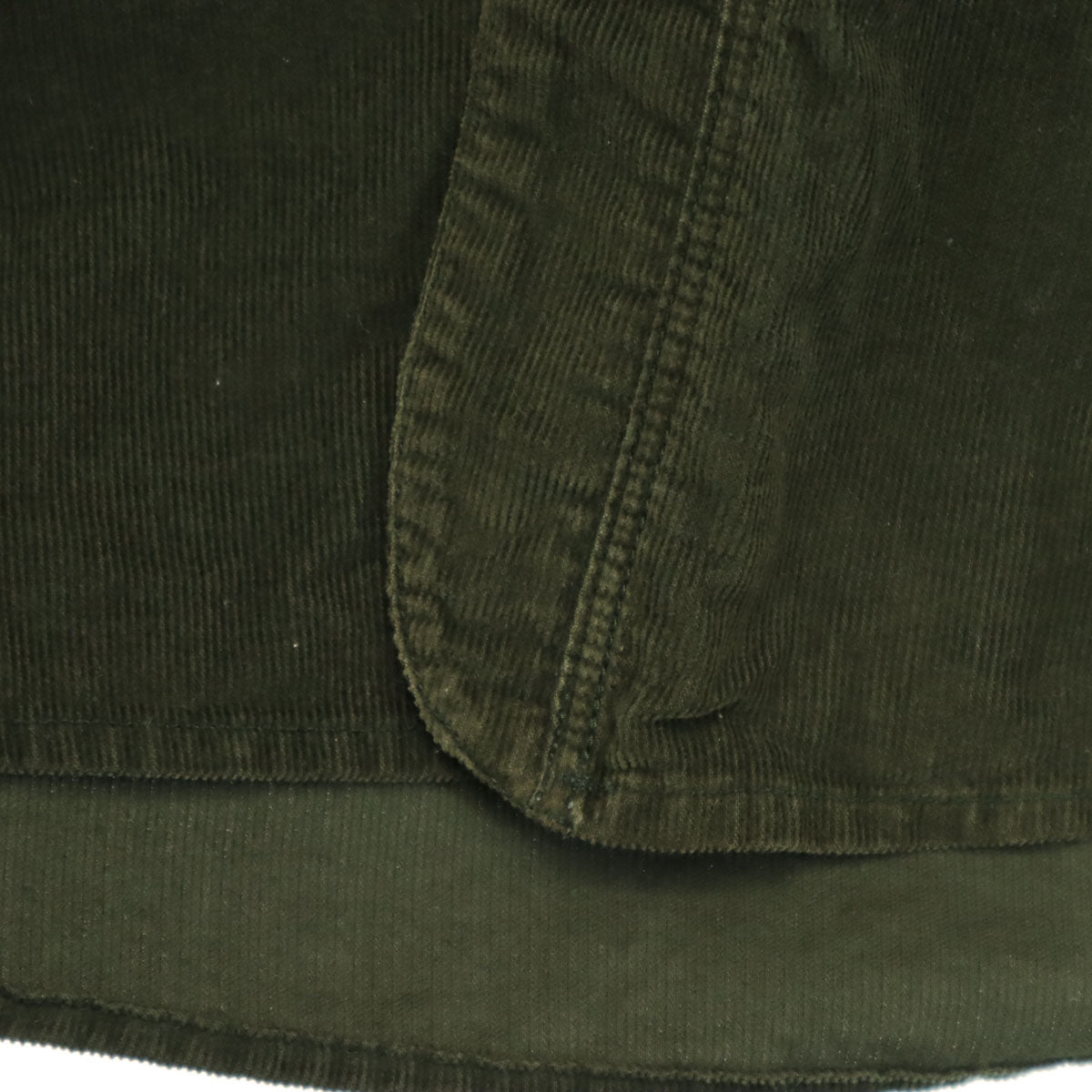 DIESEL ディーゼル 長袖 コーデュロイシャツ XL グリーン系 メンズ