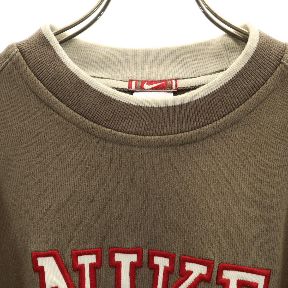 NIKE ナイキ 90s 00s オールド 長袖 スウェット トレーナー S アッシュ
