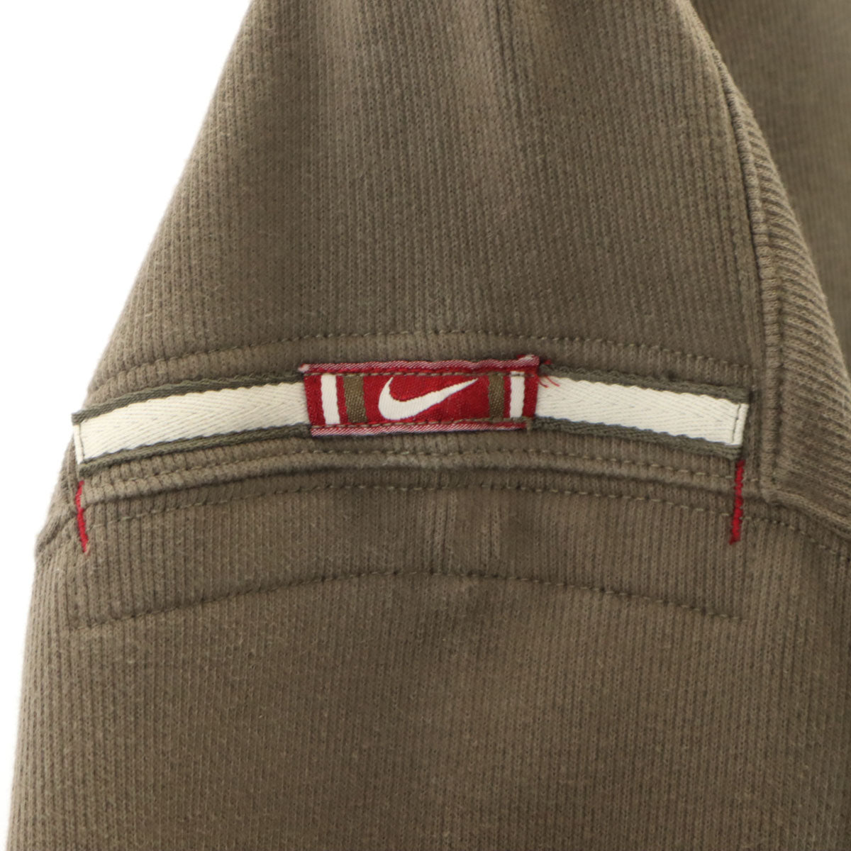 NIKE ナイキ 90s 00s オールド 長袖 スウェット トレーナー S アッシュブラウン 裏起毛 メンズ