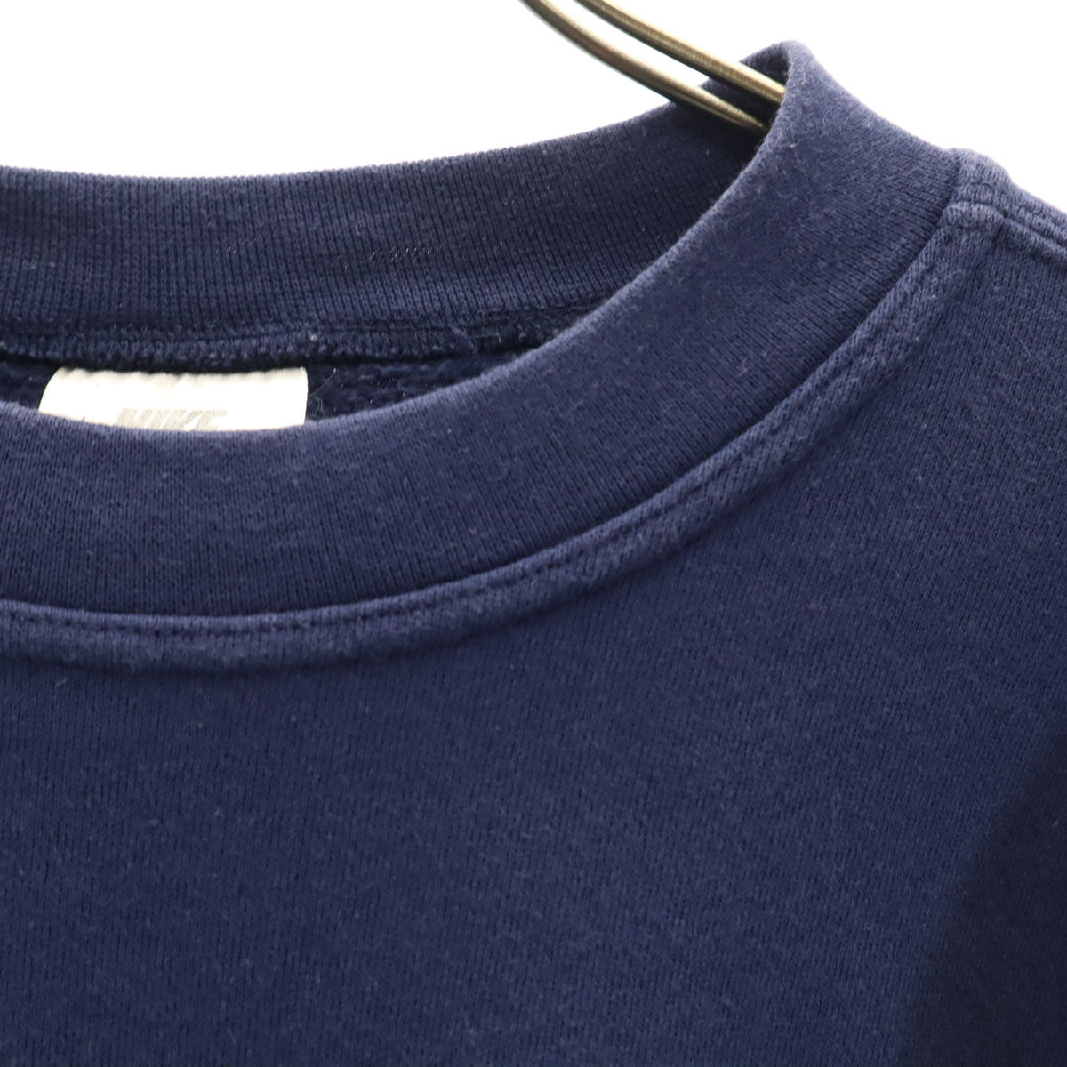 NIKE ナイキ 90s USA製 オールド 白タグ 長袖 スウェット トレーナー S ネイビー メンズ